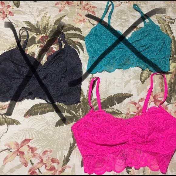 PINK Victoria's Secret Other - Hot pink Victoria’s Secret Pink Bralette size S